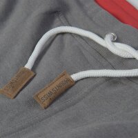 Mount Swiss Herren lange Jogginghose Cargo-Hose mit hohem Baumwollanteil Farbe: Stahlgrau, Gr&ouml;&szlig;e 5XL