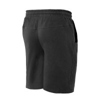 Mount Swiss Herren Sport Shorts Boxer / kurze Hose / Jogginghose / Sweatpants aus 100% Baumwolle, Farbe: anthracite, Gr. L
