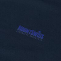 Mount Swiss Herren T-Shirt mit Rund-Ausschnitt I kurzarm I Rundhals, Farbe:  marina blue, Gr. M